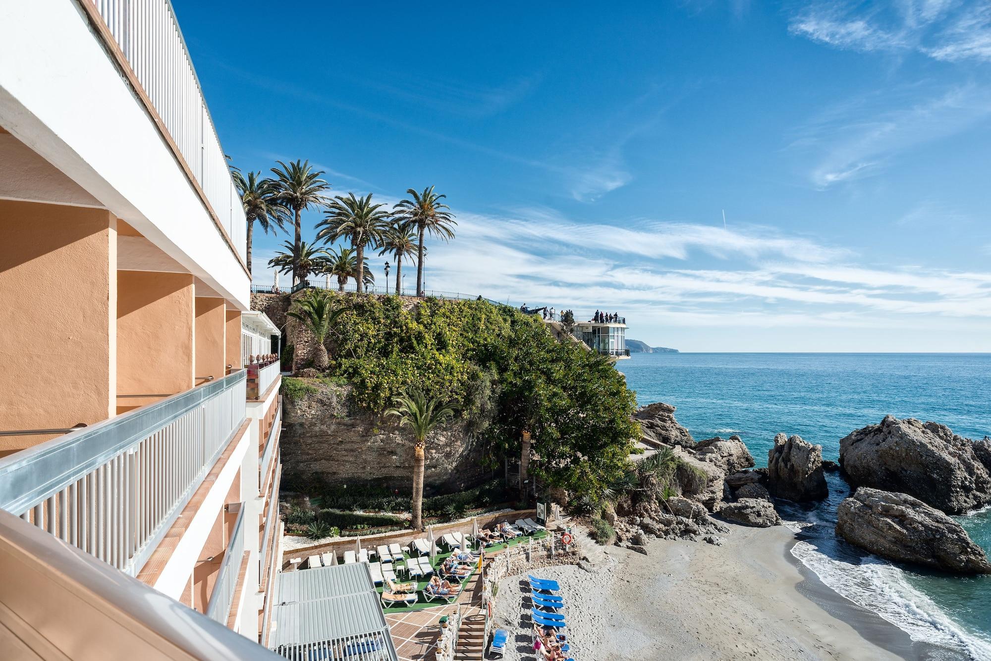 Hotel Balcon De Europa Nerja Bagian luar foto